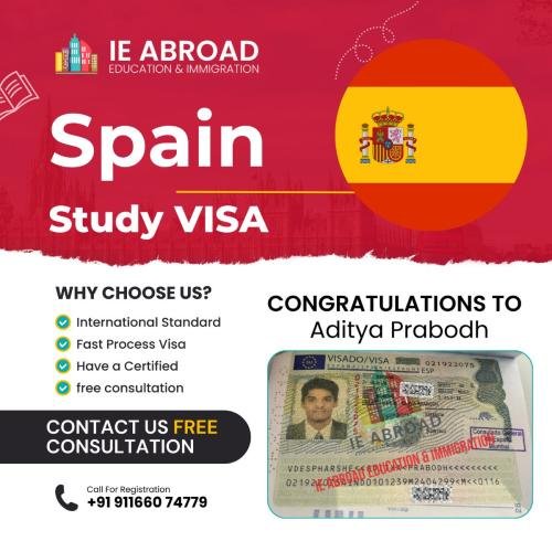 Spain study visa consultants in Udaipur